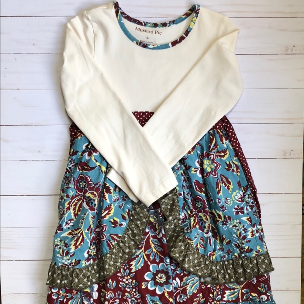 Mustard Pie fall dress